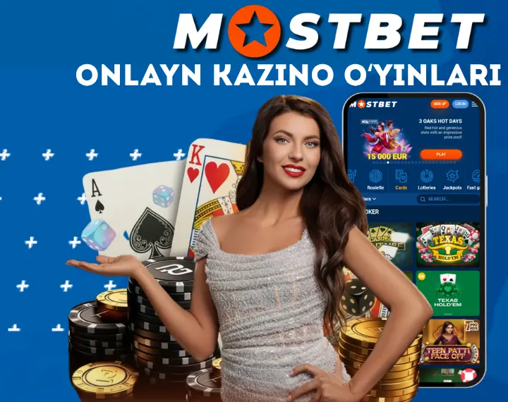 Mostbet UZ onlayn kazino oʻyinlari